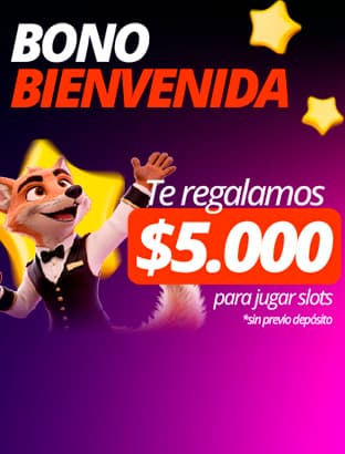 Recibe 5000 CLP Gratis