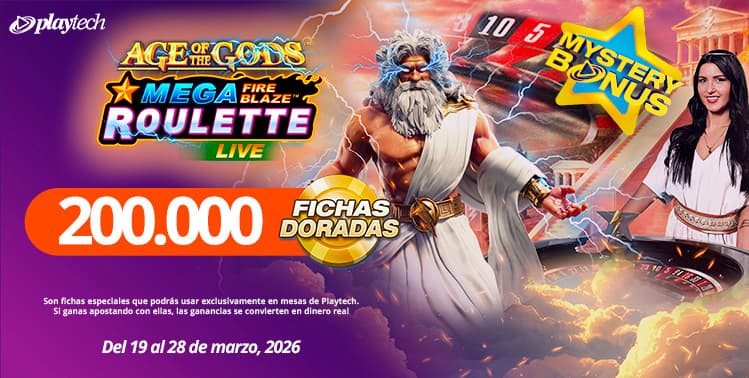 Promocion Mystery Bonus por Playtech
