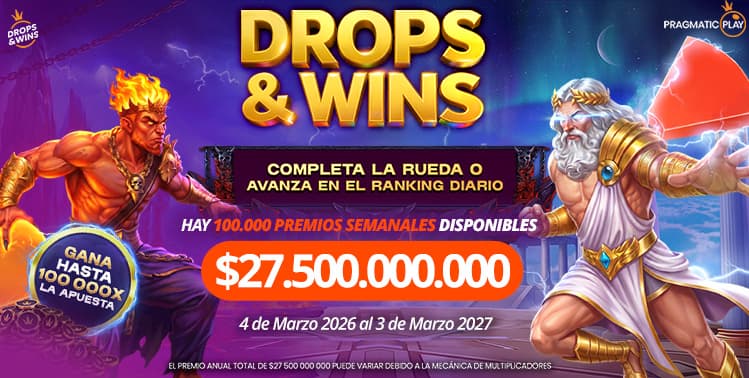 TORNEO DROPSWINS 2026 POR PRAGMATIC PLAY