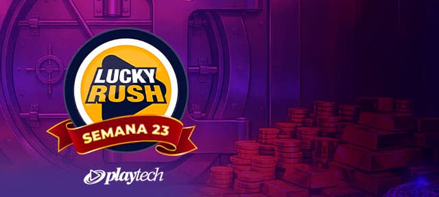 Promoción Lucky Rush por Playtech